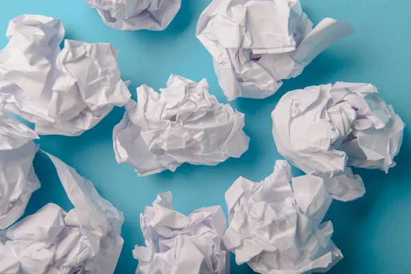 Crumpled paper ball — Stock Photo, Image