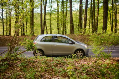 Soyut araba bulanık