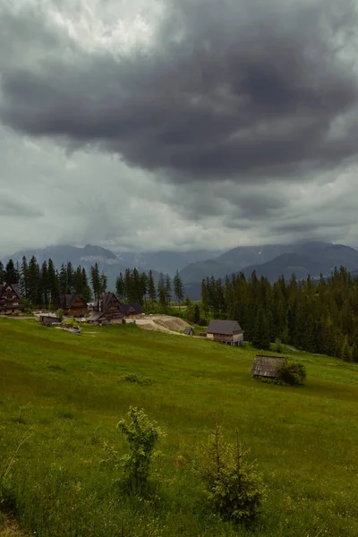 여름에 산에서 장엄한 풍경입니다 폴란드에서 Tatra — 스톡 사진