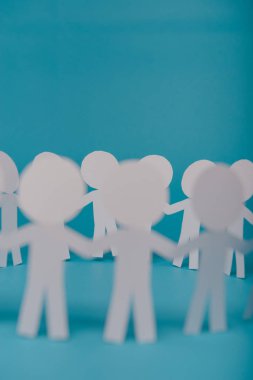 soyut kağıt insanlar için elele