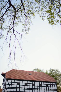 Eski tahıl ambarı görüntüsünü