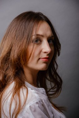 genç kadın portre Studio