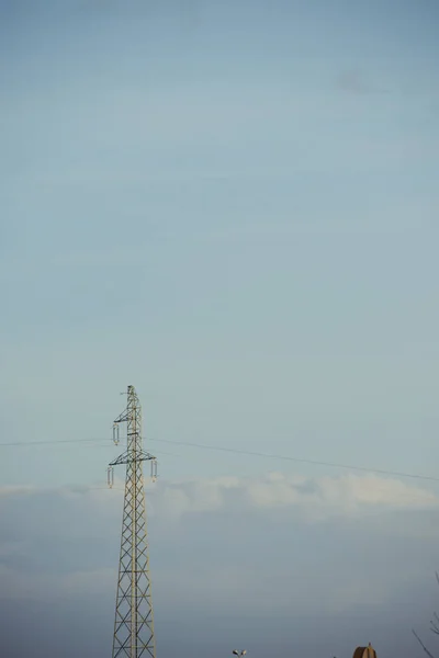 High Voltage Electric Tower — Stock Photo, Image