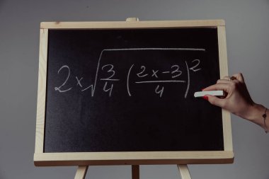 Kara tahta matematik egzersiz