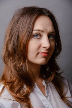 genç kadın portre Studio