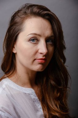 genç kadın portre Studio