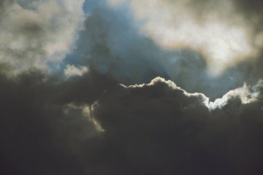 Dramatik fırtına bulutları