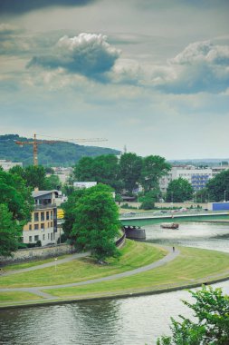 Yaz aylarında güzel cityscape