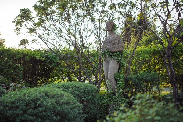 Estatua en el jardín de verano en el jardín —  Fotos de Stock