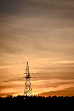 yüksek gerilim elektrik Kulesi