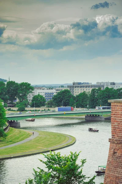 Schönes Stadtbild im Sommer — Stockfoto