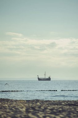 Baltık Denizi'nde yelkenli
