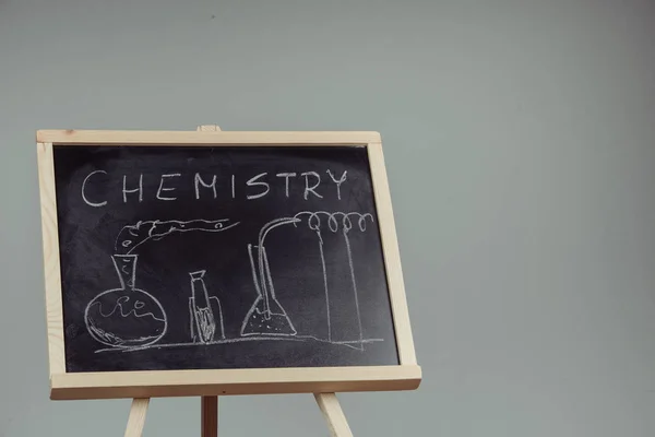 化学式で黒板 — ストック写真
