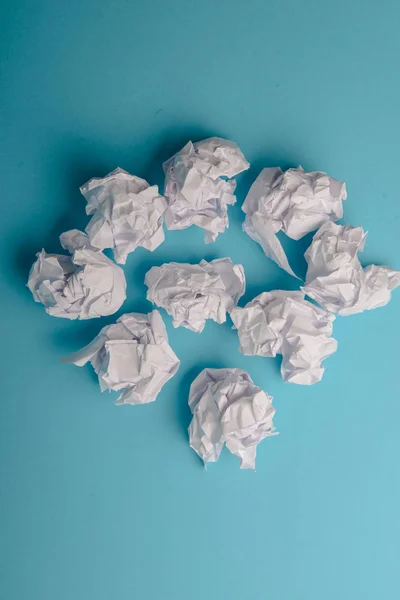 Crumpled paper ball — Stock Photo, Image