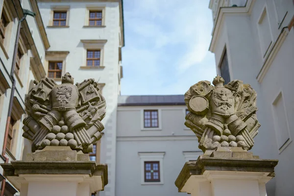 Pommerska hertigarnas slott i Szczecin, Polen. — Stockfoto