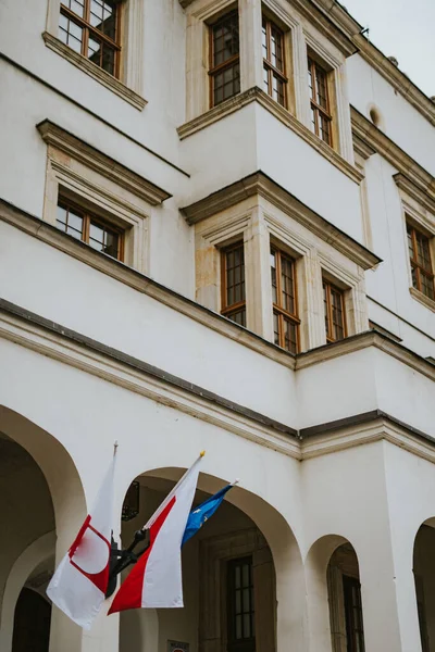 Pommerska hertigarnas slott i Szczecin, Polen. — Stockfoto