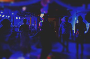 Gelin ve damat düğün günlerinde ilk dansı yapıyorlar. Gu!