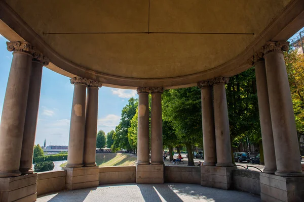 Paisaje urbano de Szczecin en un día soleado, Polonia, Europa. — Foto de Stock