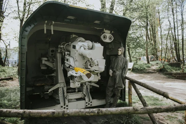 Museo militare della seconda guerra mondiale in Polonia . — Foto Stock