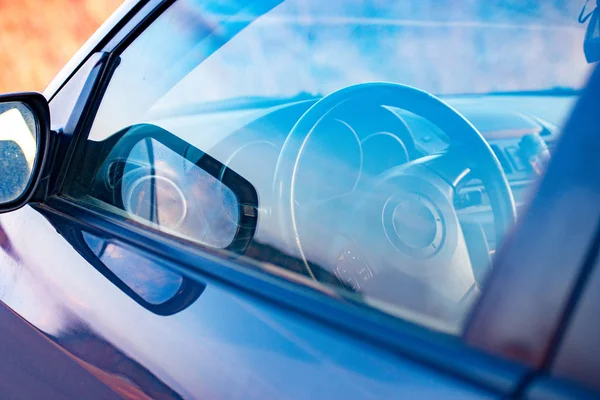 Interior view of car — Stock Photo, Image