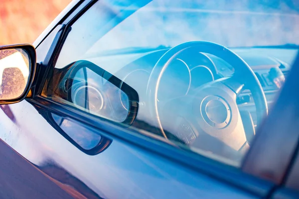 Interior view of car — Stock Photo, Image