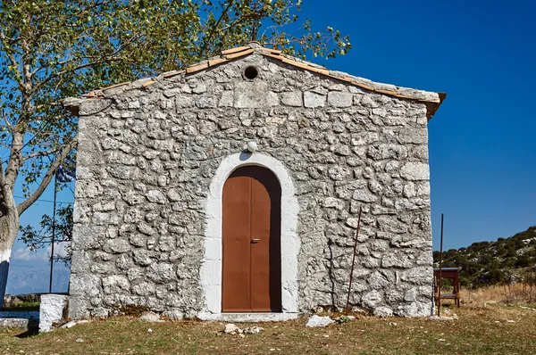Orthodoxe stenen kapel — Stockfoto