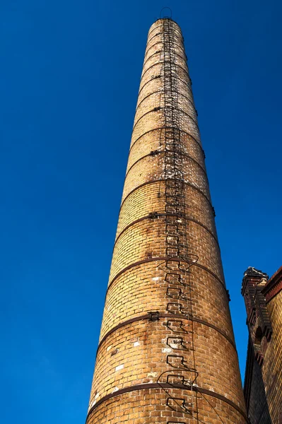 Komin starej rzeźni — Zdjęcie stockowe