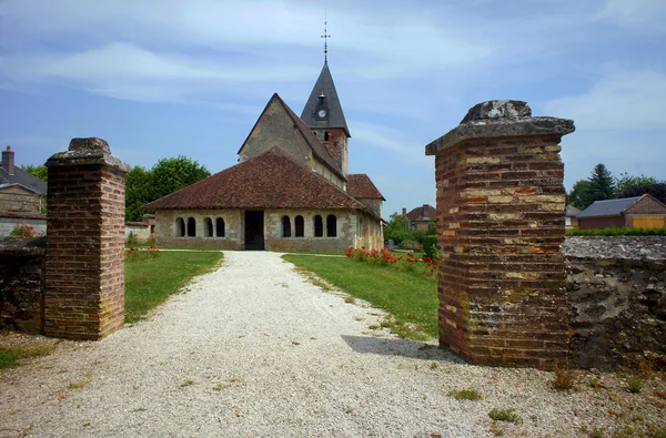 Middeleeuwse kapel in champagne — Stockfoto