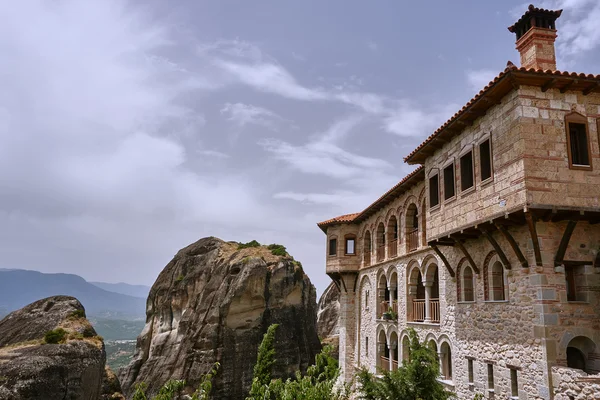 Pravoslavný klášter středověkého — Stock fotografie