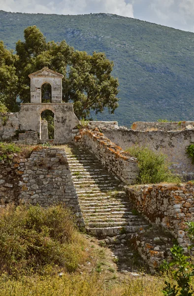 Capela ortodoxa na fortaleza veneziana — Fotografia de Stock