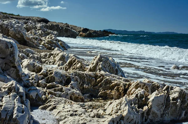 Sahil Korfu Adası — Stok fotoğraf