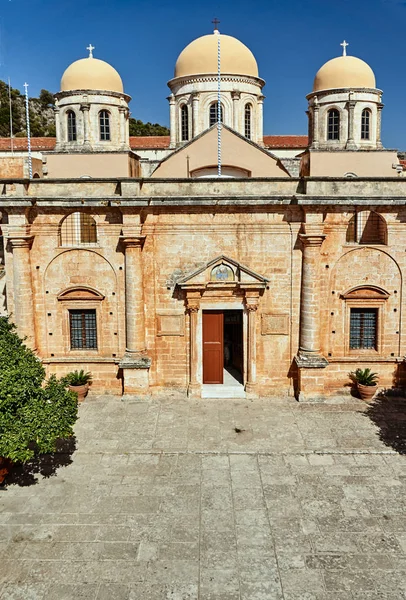 Agia Triada - monasterio en la isla de Creta —  Fotos de Stock