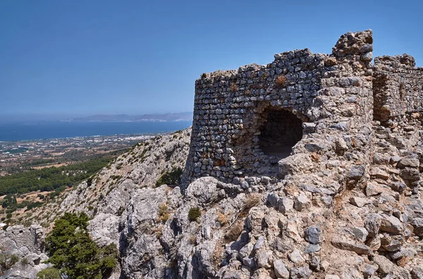 Stenen Ruinerna Bergen Kreta — Stockfoto