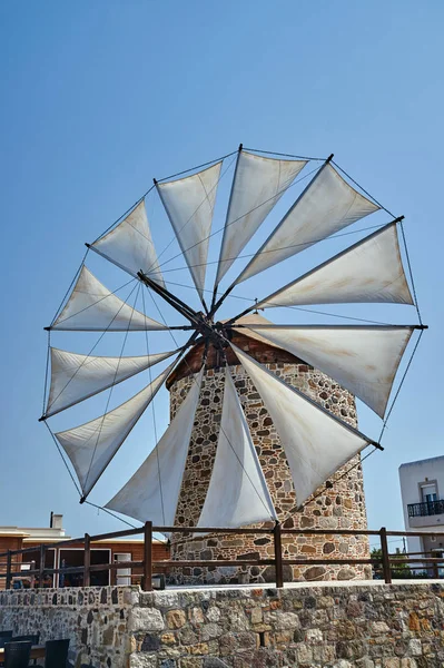 Ailes d'un moulin à vent traditionnel — Photo