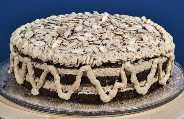 Ciasto z kremem — Zdjęcie stockowe