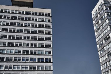 Modern ofis binası cephe 