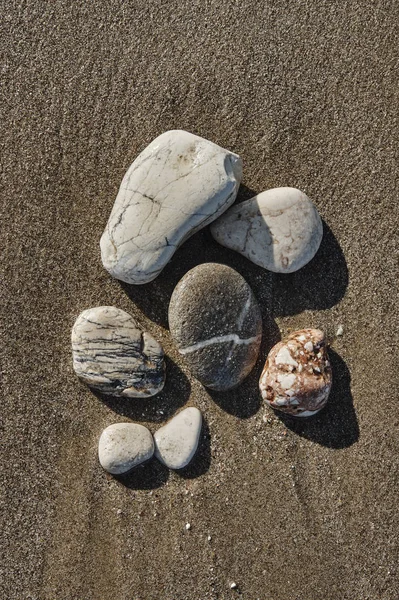 해변에서 조약돌 — 스톡 사진