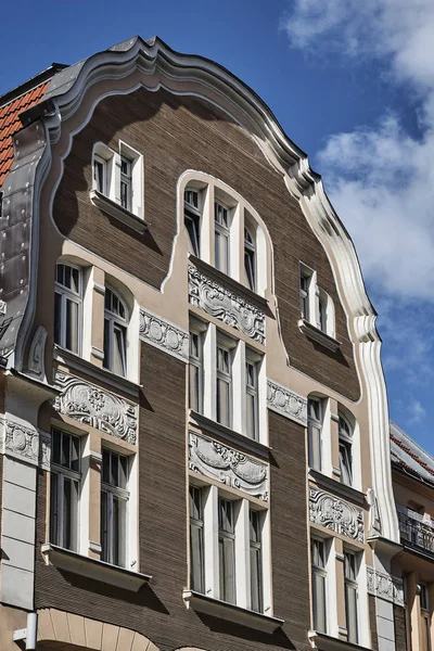 Art Nouveau cepheye binanın — Stok fotoğraf