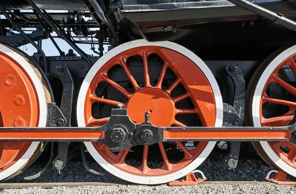 Pistonlar ve sürüş tekerlek tarihi lokomotif