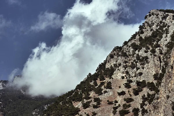 Lefka Ori - rocky toppmötet av vita bergen — Stockfoto