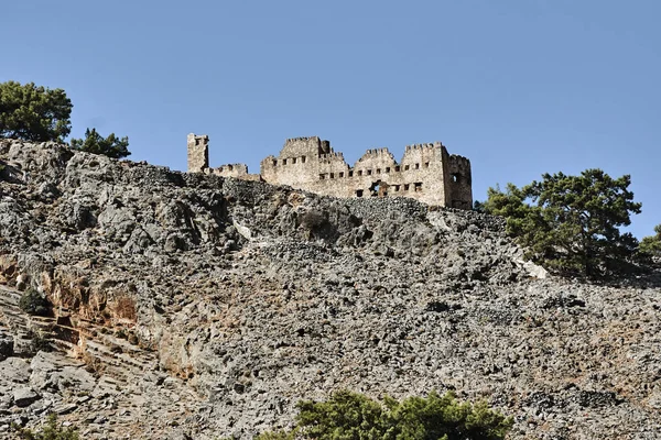 Venetiaanse fort in de bergen — Stockfoto