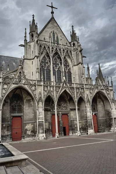 Basílica gótica de Saint-Urbain — Fotografia de Stock