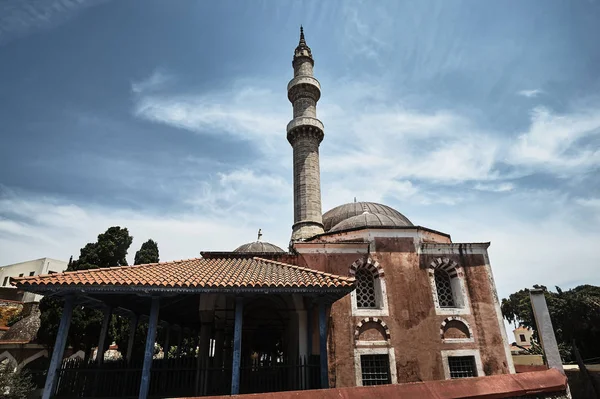 Турецька-мечеть з мінаретом — стокове фото