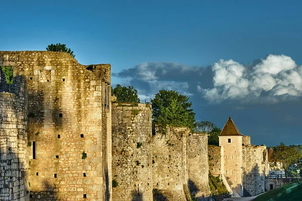 Medieval Towers Ramparts Provins France — Stock Photo, Image