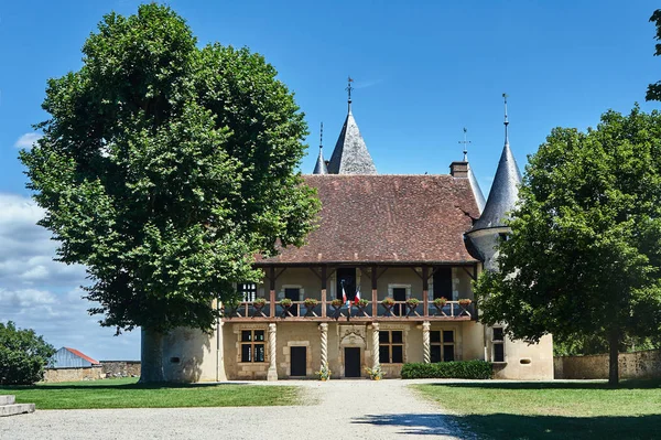 Historic mansion in Rumilly-les-Vaudes — Stockfoto