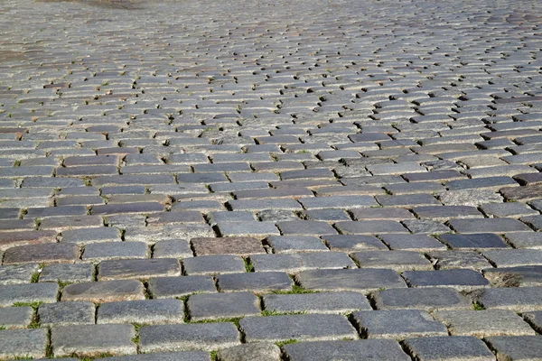 Granit pavage de la chaussée sur le marché — Photo