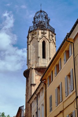 Aix-en-Provence, Fransa'da Kilisenin çan kulesi
