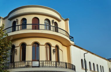 Kos Town, Yunanistan Balkonlu modernist townhouse