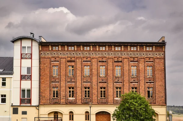 Neo Gothic Red Brick Building Frankfurt Oder — Stock Photo, Image