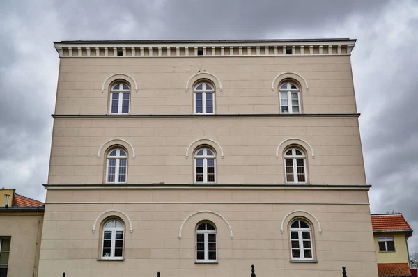 Facade Classicist Tenement House City Gniezno — Stock Photo, Image